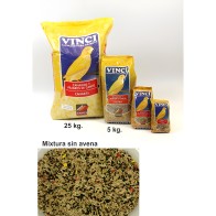 Canarios Sin Avena Vinci 25kg - Alimento Premium para Aves