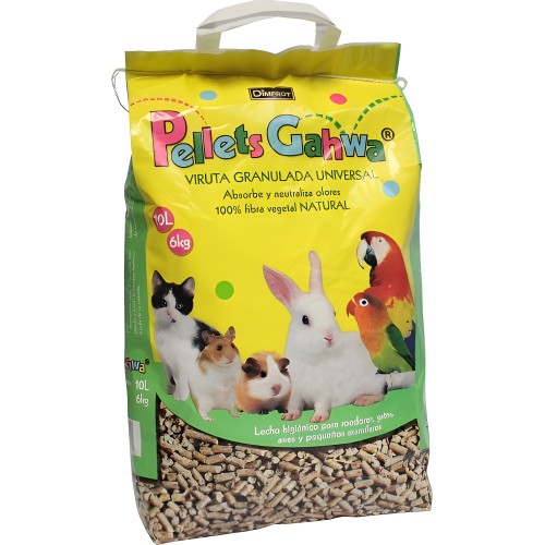 Pellets Gahwa 5 Kg - Lecho Natural para Mascotas