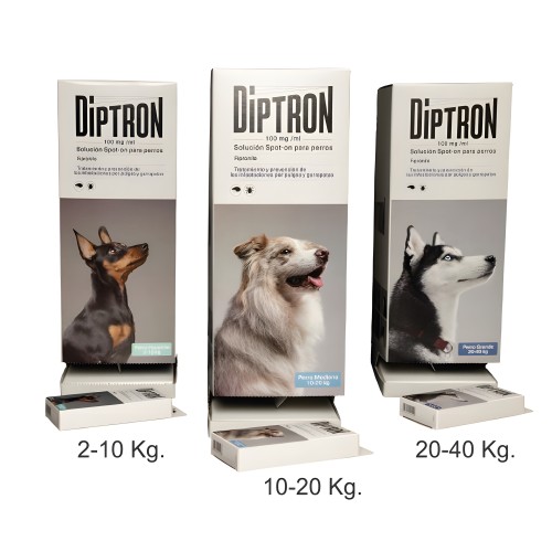 Pipeta Diptron Perro 20-40 Kg. 1 Ud.
