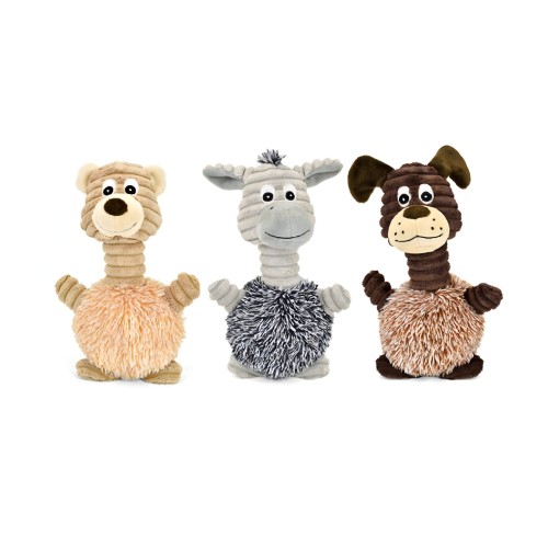 Funny Animals Plush Toy 22cm - Fun for All Dogs