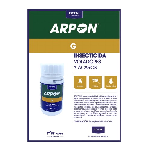 ARPON G Insecticide 250 ml - Powerful Pest Control