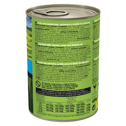 Junior Chicken & Veggies Wet Dog Food 400g