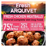 Arquivet Chicken & Carrot & Peas Meatballs - 400g