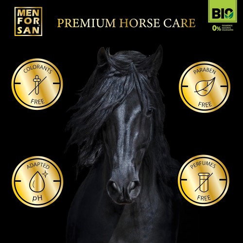 Menforsan Equine Shampoo with Biotin 1L - Premium Care