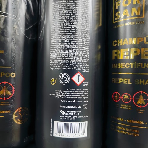 Menforsan Champú Equin Biotina 1L - Cuidado Premium