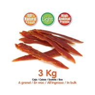 Snack de Filete de Pato Arquivet 3kg para Perros