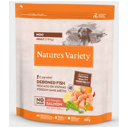 Natures Variety Adult Mini Salmon 1.5 Kg - Grain-Free Dog Food