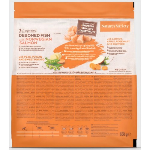 Natures Variety Adult Mini Salmon 1.5 Kg - Grain-Free Dog Food