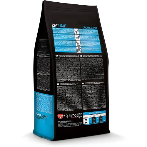 Optima Nova Cat Light 6 Kg - Control de Peso Saludable