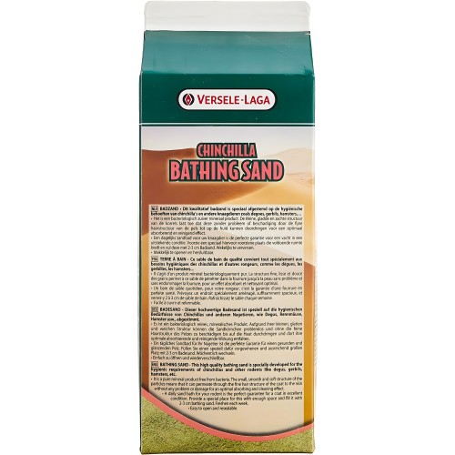 Arena Baño De Chinchillas 1.3kg - Cuidado Puro e Higiénico