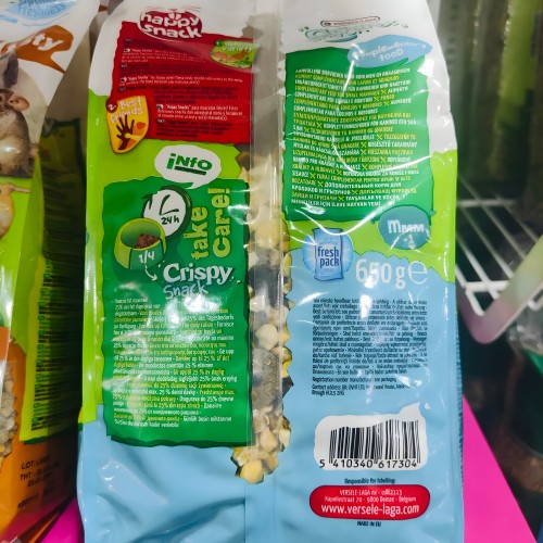 Crispy Snack Popcorn 650 Gr. Versele Laga
