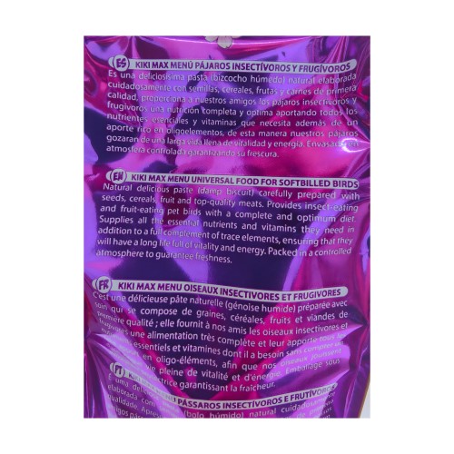 Kiki Insectivores-Frugivores 1kg - Nutritious Bird Food