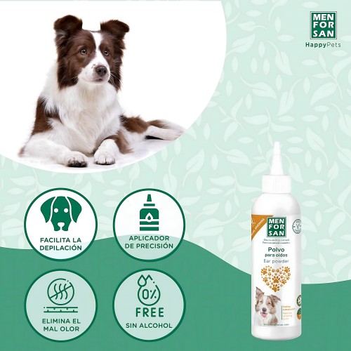 Polvo Secante Para Depilar Orejas 30gr Menforsan - Efectivo y Suave