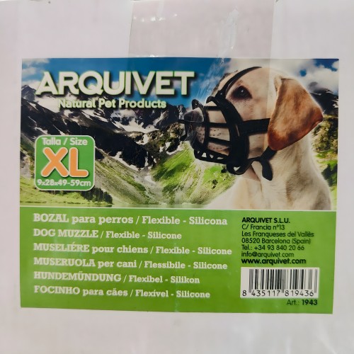 Bozal Flexible de Silicona XL Arquivet