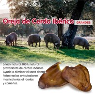 Iberian Pig Ears X-Large 30pcs