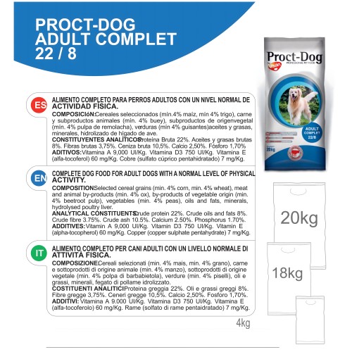Proct-Dog Adult Complete 4 Kg