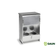 Tolva Perdices Con Tapa - 2 Huecos, Capacidad de 2kg