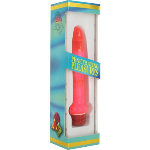 Slim Pink Jelly Anal Vibrator