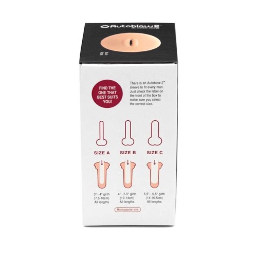 Mouth Sleeve Autoblow 2 Size A - Perfect Fit