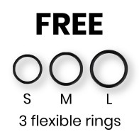Harness with Silicone Rings - Versatile and Comfortable