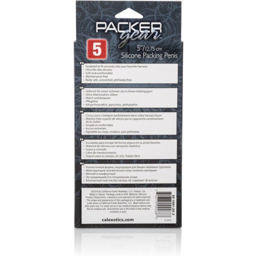 Packer Gear Silicone Packing Penis 12.75cm Caramel