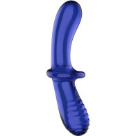 Satisfyer Double Crystal Dildo Blue - Ultimate Pleasure