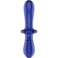 Satisfyer Double Crystal Dildo Blue - Ultimate Pleasure