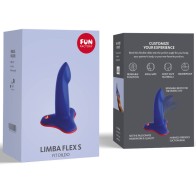Limba Flexible Blue Dildo S Size