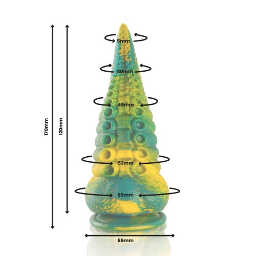 Cetus Small Tentacle Dildo Green