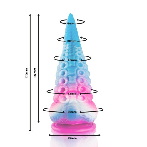 Phorcys Dildo Tentáculo Azul Tamaño Pequeño - Explora Placeres Mitológicos
