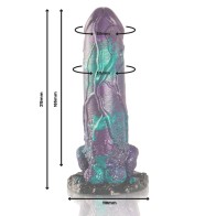 Basilisk Dildo Doble Escamoso Grande