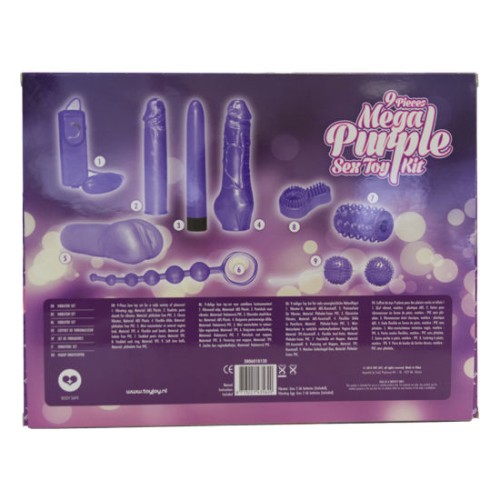 Kit Mega Purple de Juguetes Sexuales Just For You