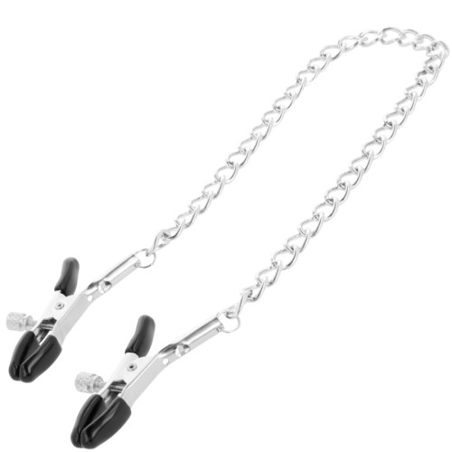 Darkness Adjustable Nipple Clamps for Enhanced Pleasure