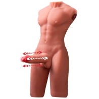 Realistic Male Torso with Thrusting and Vibration