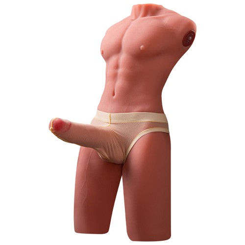 Realistic Male Torso with Thrusting and Vibration
