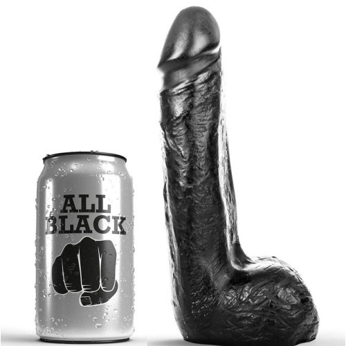 Soft Realistic Black Dildo 20 cm - Ultimate Pleasure