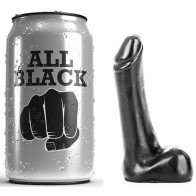 All Black Dildo 9 cm for Discreet Pleasure