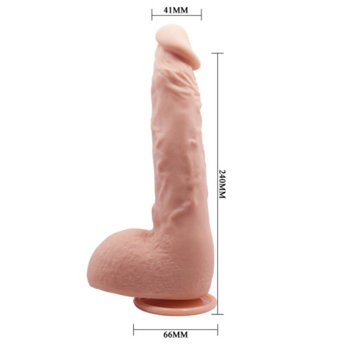 Baile Dildo Realístico Jason Natural 24 Cm | Juguete Sexual
