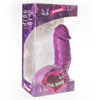 Elian Realistic Lilac Dildo 17.5cm - Authentic Pleasure