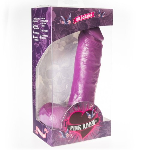 Anton Realistic Dildo Purple 21.5 cm