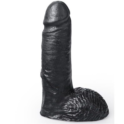 Realistic Black Dildo with Suction Base