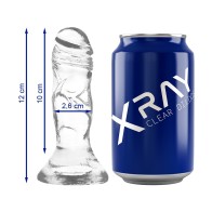 Clear 12cm Dildo - Realistic Feel