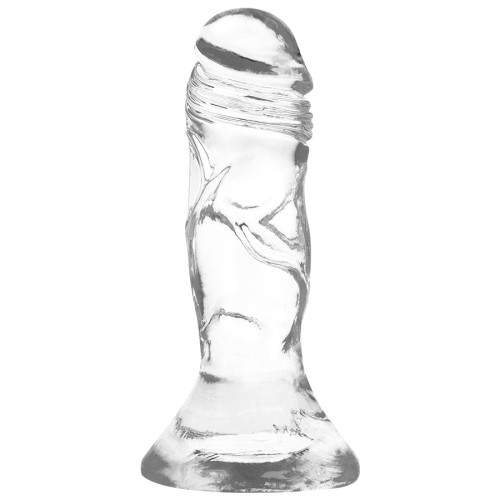Clear 12cm Dildo - Realistic Feel