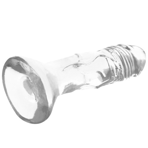 Clear 12cm Dildo - Realistic Feel