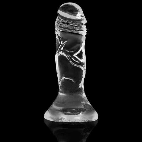 Clear 12cm Dildo - Realistic Feel