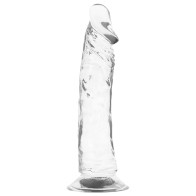 Clear Dildo Transparent 21 cm
