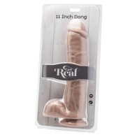 Dildo 28 Cm Con Testículos Natural