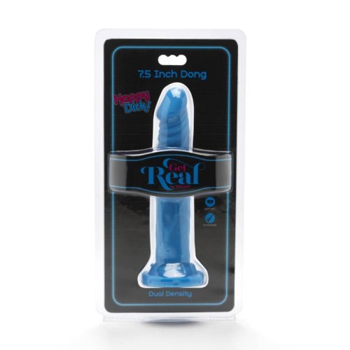 Happy Dicks 19 cm Realistic Dong Blue