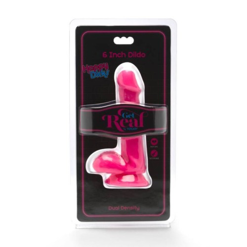 Happy Dicks Dildo 12 Cm with Balls - Get Real