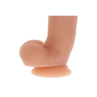 Dildo Realista de Silicona de 18 cm con Testículos para Placer